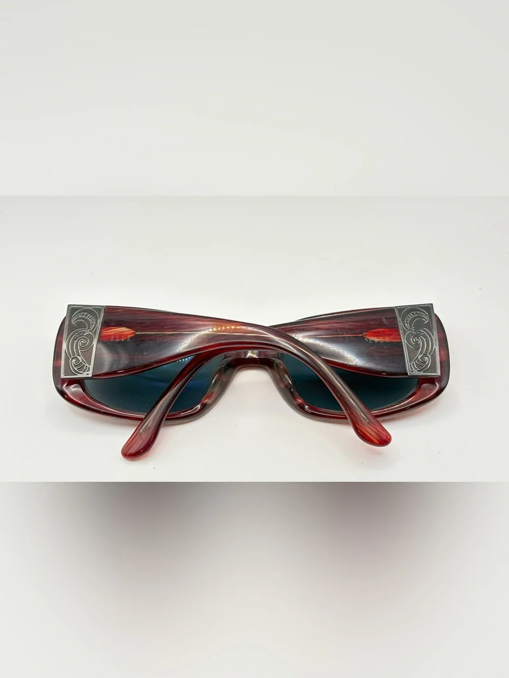 Elle EL18913 Burgundy Oval Sunglasses Frames Only